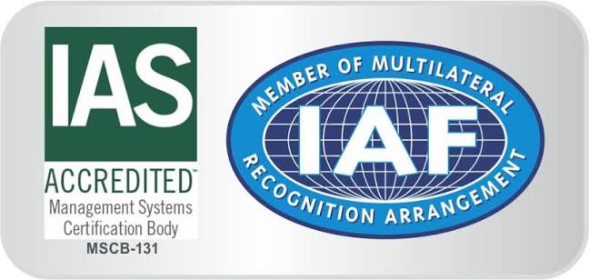 IAS accredited and IAF recognition arrangement