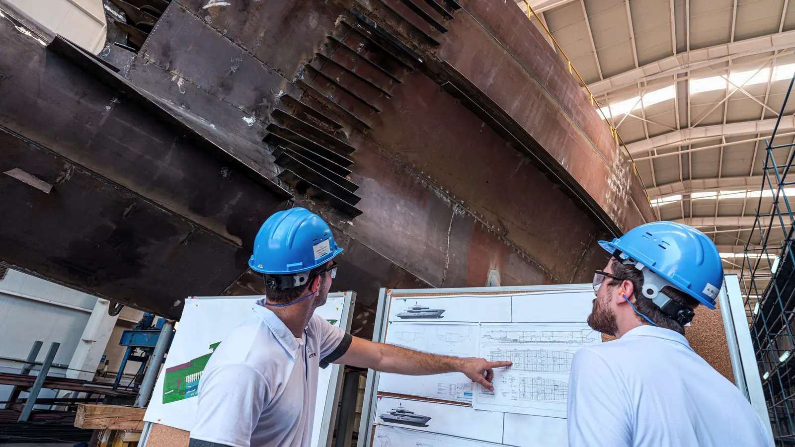 Engineering review for a yacht project